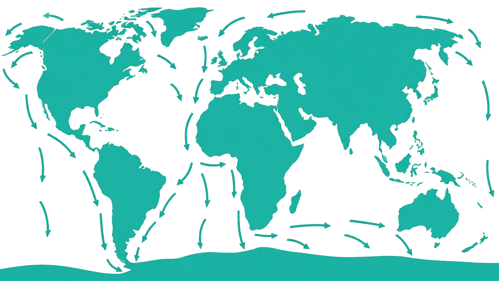 Ruta de migración del Charrán Ártico